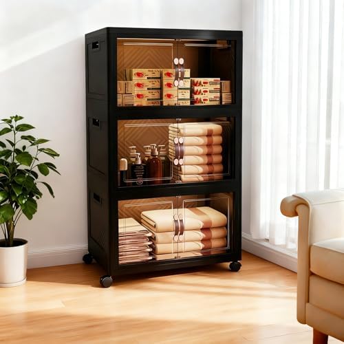 Collapsible Storage Bins with Lids&Wheels-192QT(48Gal) - Image 2