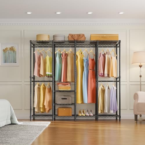 VIPEK V40 Heavy Duty Clothes Rack, Modular Closet System Clothing Rack - Image 3
