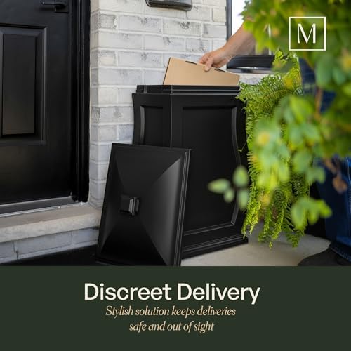 Mayne Mansfield Outdoor Storage Box, Deck Box for Patio, Black - Image 4