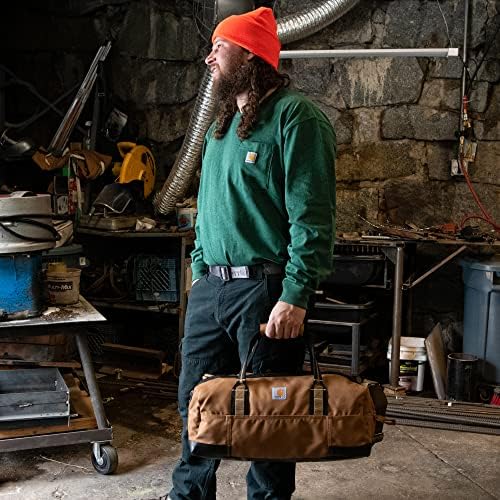 Carhartt Classic Duffels, Heavy-Duty Gear Bag for Jobsite, Gym, & Travel - Image 6