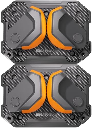 Ski & Snowboard Wall Rack for Garage - Fits Any Board, Wall Mount Holders, Damage-Free Storage, Space-Saving Winter Gear Organizer by SkifavsSkiWallMount