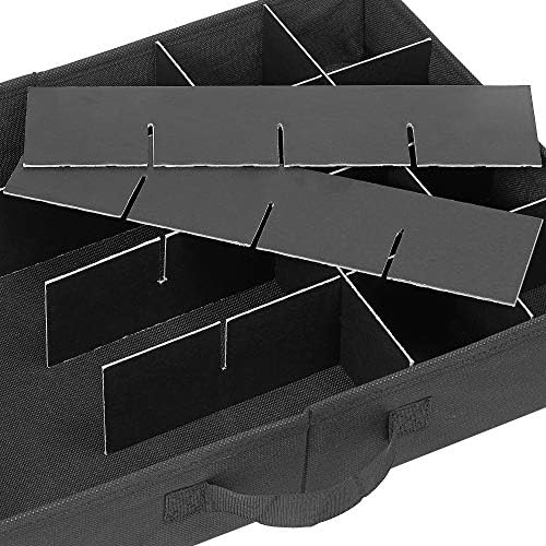HOLDN’ STORAGE Christmas Ornament Storage Box with Dividers, Holds 72 Ornaments (3 Inch), Large Ball Storage Container with 3 Removable Trays, Durable and Portable - Green - Image 6