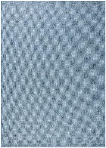 SAFAVIEH Courtyard Outdoor Area Rug 10x14, X-Large Navy & Grey CY8521-36821 - Image 3