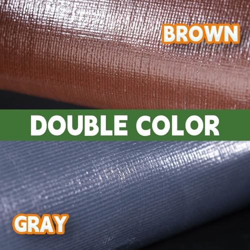 RAINDEWAY 14x14 Feet 18Mil Super Heavy Duty Tarp Waterproof Tarps Cover - Image 4