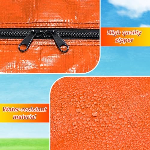 6 Pcs 66 Gallon Extra Large Moving Bags Heavy Duty Storage Bag - Image 3