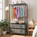 Garvee Freestanding Clothes Rack with Drawers and Adjustable Shelves by Garvee