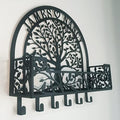 Personalized Key Holder for Wall Mail and Key Holder Organizer Custom Name Key Rack Key Rack and Mail Organizer with Store Shelf Custom Mail Organizer Wall Mount for Entryway Farmhouse Decor by HRZSIGNFC