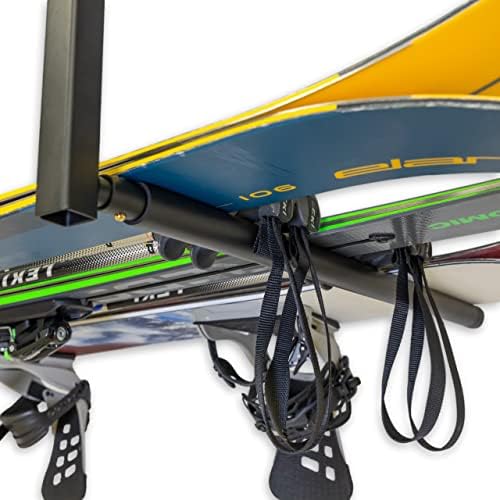 StoreYourBoard Adjustable Ski and Snowboard Ceiling Rack, Overhead Storage Mount, Single Sided - Image 2