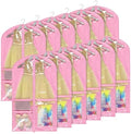 Univivi 40 Inch Dance Costume Garment Bags for Dancers, Pink, 12 Pack by Univivi