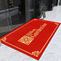 Personalized Rugs for Business, 3X 9FT Anti-Slip Rubber Bottom Mats Logo Text Customizable Floor Doormats Welcome Entryway Carpets Commercial Building Entry Rug with Number Address by Custom