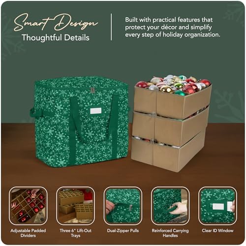 Covermates Adjustable Ornament Storage Bag, 19.25" W x 13" D x 18.5" H - Image 4