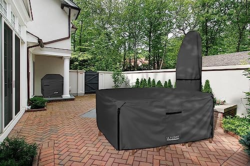 ULTCOVER Waterproof Patio Furniture Cover 74L x 74W in, Black - Image 6