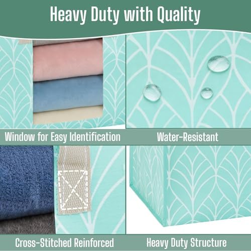 VENO Moving Bags, Wide Open Top, Clear Window, Evergreen, 8 Pack - Image 4
