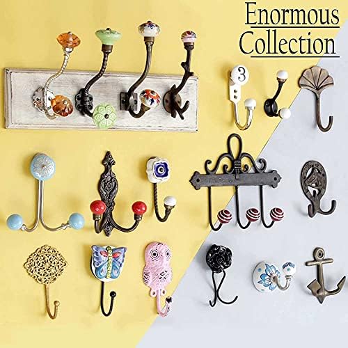 Indian Shelf Brass Gold Wall Hooks for Coats, Bags & Keys -2 Piece - Image 6