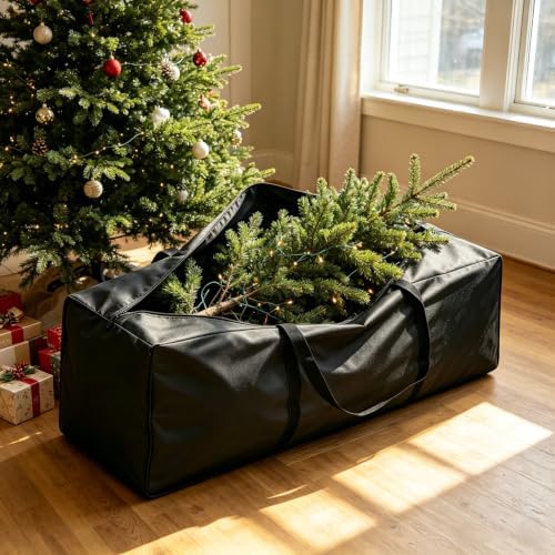2 Pack Patio Cushion Storage Bag 68in Extra Large with Zipper - Image 5