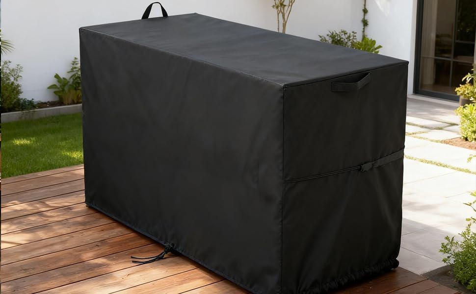 Deck Box Cover for Congfutt Outdoor Storage Cabinet - Image 6