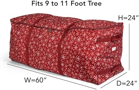 Covermates Christmas Tree Rolling Cinch Bag, 60" W x 24" D x 24" H - Image 3