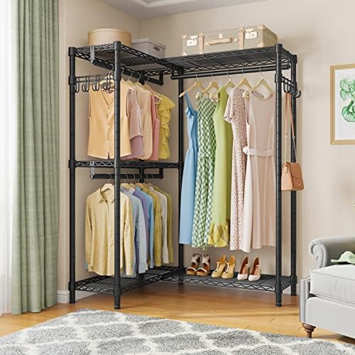VIPEK L4 Clothing Rack for Hanging Clothes Heavy Duty Closet for Corner - Image 2