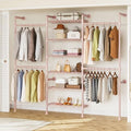 ONBRILL H3 Expandable Wall Mounted Closet System, Heavy Duty Clothing Rack by ONBRILL