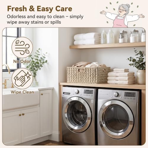 GRANNY SAYS Wicker Baskets for Organizing, Wicker Storage Baskets, 1-Pack - Image 3