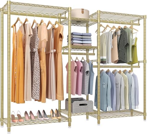 VIPEK Classic V6 Wire Garment Rack, Dynamic Closet System Adjustable by VIPEK