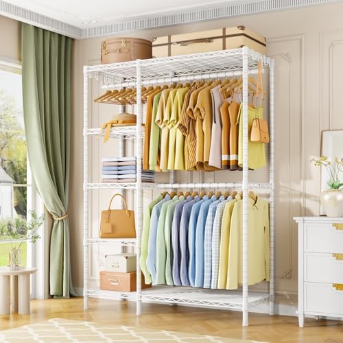 Ulif F2 Clothes Rack, 5 Tiers Heavy Duty Garment Rack for Bedroom - Image 2