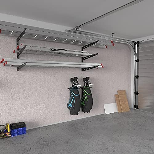 Koova Golf Bag Rack | Fits Any Club & Travel Bags | Wall Mount Storage Organizer for Garage & Sheds | Easy Install - Image 6