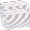 Hinwo 102L XXL Canvas Storage Bin with Lid and Handles, 2-Pack by Hinwo