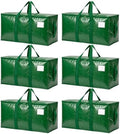 Songrey Extra Large Heavy Duty Moving Bags, 6 Pack, Dark Green by Unknown