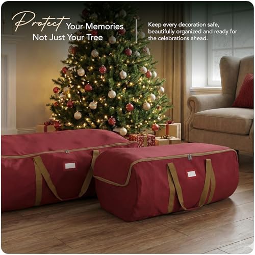Covermates Christmas Tree Storage Bag, Red - Image 2