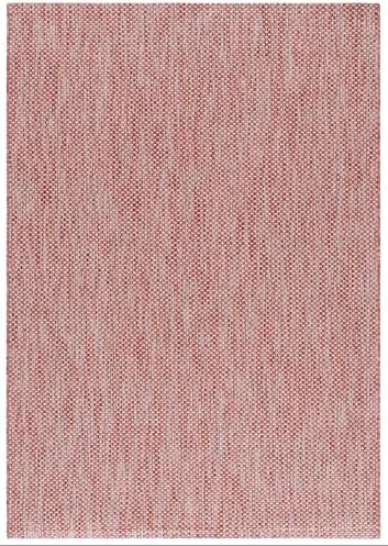 SAFAVIEH Courtyard Collection 5'3" x 7'7" Red/Beige CY8521 Indoor/ Outdoor Waterproof Easy Cleaning Patio Backyard Mudroom Area Rug - Image 3