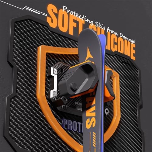Snowboard Wall Rack for Garage - Fits Any Ski/Board, Damage-Free Storage Mount Holders, Space-Saving Winter Gear Organizer - Image 2