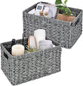 GRANNY SAYS Wicker Storage Baskets for Organizing, Basket Organizer, 2-Pack by GRANNYSAYS