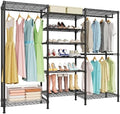 Higeego H12 Heavy Duty Clothes Rack, Black by Higeego