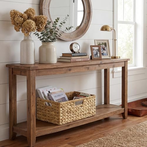 GRANNY SAYS Large Wicker Basket, Wicker Storage Baskets for Shelves, 1-Pack - Image 6