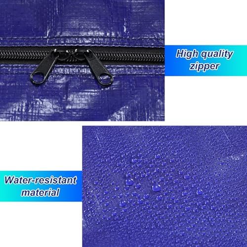 Windyun 4 Pack 57 Gallon Extra Large Moving Bags XXL Heavy Duty Storage Bag - Image 3