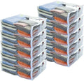 10-Pack Clear Vinyl Zippered Storage Bags 24 x 27 x 7 Inch for Comforters and Bedding Sets by Vinylpac