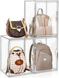 3 Packs Clear Handbag Storage Organizer for Closet by FODIENS