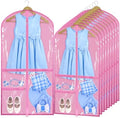Windyun 10 Pack Garment Bags Costumes Kids 40", Pink by Windyun