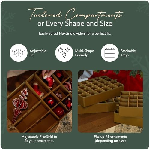 Covermates Adjustable Ornament Storage Bag, 19.25" W x 13" D x 18.5" H - Image 5