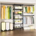 Ulif M5 Wall Mounted Clothes Garment Rack, Heavy Duty Closet Storage System by Ulif