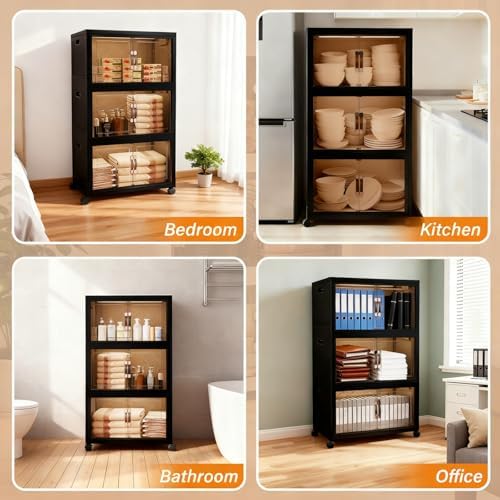 Collapsible Storage Bins with Lids&Wheels-192QT(48Gal) - Image 5