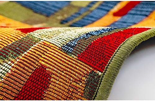 Liora Manne Marina Indoor Outdoor Rug - Multicolored Designs, Comfortable & Durable, Power Loomed, Polypropylene Material, UV Stabilized, Paintbox, 7'10" x 9'10" - Image 7