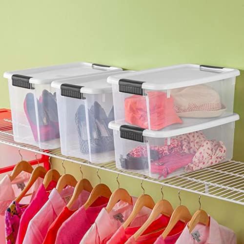 Sterilite Ultra Latch Box with Lids for Home and Office, 30 Quart, 6-Pack - Image 5