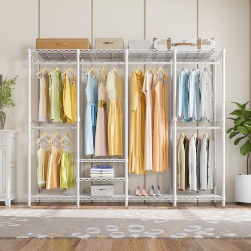 VIPEK V40 Heavy Duty Clothes Rack, Modular Closet System Clothing Rack - Image 2