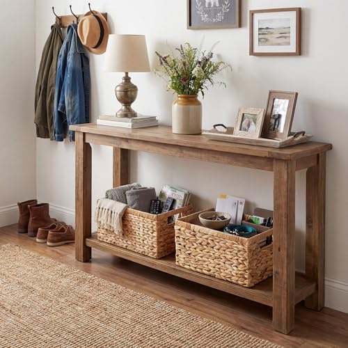 GRANNY SAYS Wicker Storage Baskets for Shelves, Hyacinth Baskets, 2-Pack - Image 7