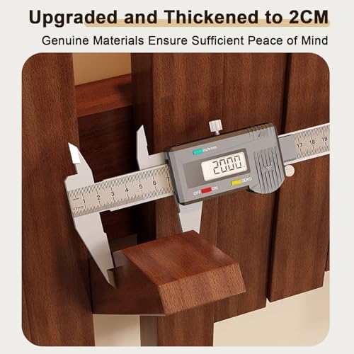 Modern Wooden Coat Rack, Key Holder wall Mount– Handmade Solid Walnut Hook Rack with Hidden Mount, Decorative Entryway Wall Hooks for Coats, Bags & Hats, Space-Saving Design (Black,6Hooks) - Image 6