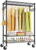 VIPEK R3 Plus Rolling Clothes Rack Heavy Duty Closet for Hanging Clothes by VIPEK