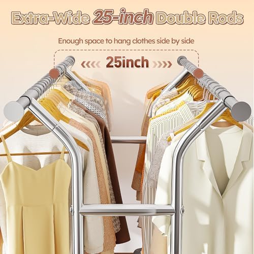 Raybee Heavy Duty Clothes Rack Clothing Racks for Hanging Clothes - Image 2