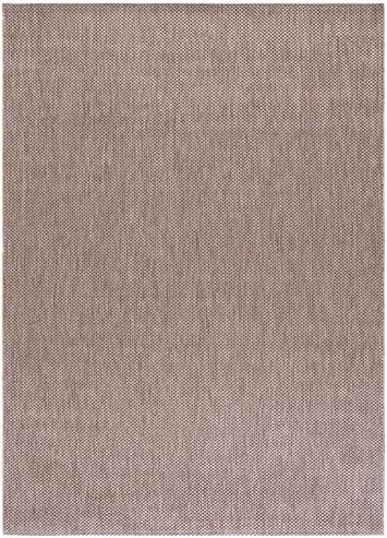 SAFAVIEH Washable Rug Outdoor Courtyard Collection - 8' x 10', Natural & Black, Non-Shedding & Easy Cleaning, Ideal for Patio, Backyard, Mudroom, DIning Space (CY8521-37312) - Image 3